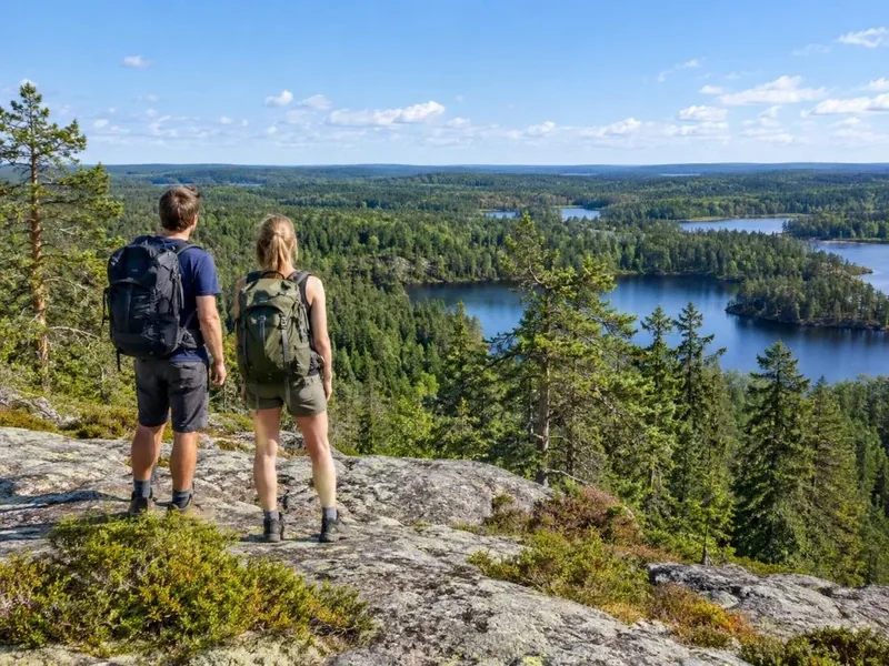 Nuuksion päiväretki nuotiolounaalla, 7,5 km